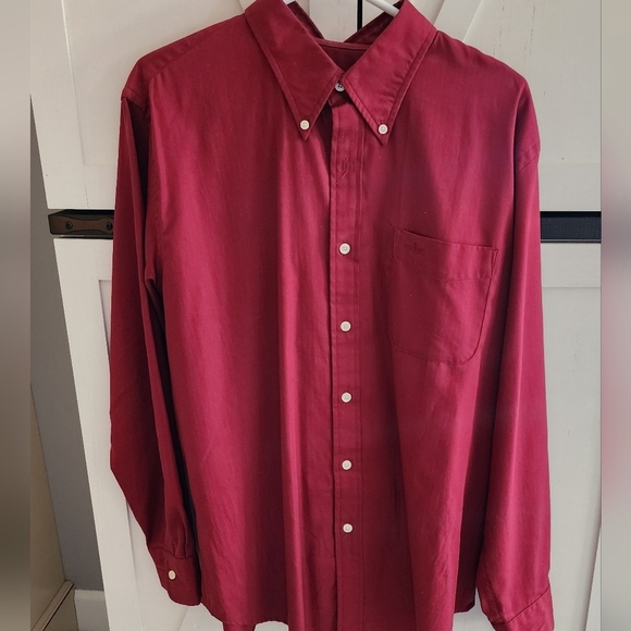 Dockers Other - Dockers Men's Burgundy Button Down Shirt